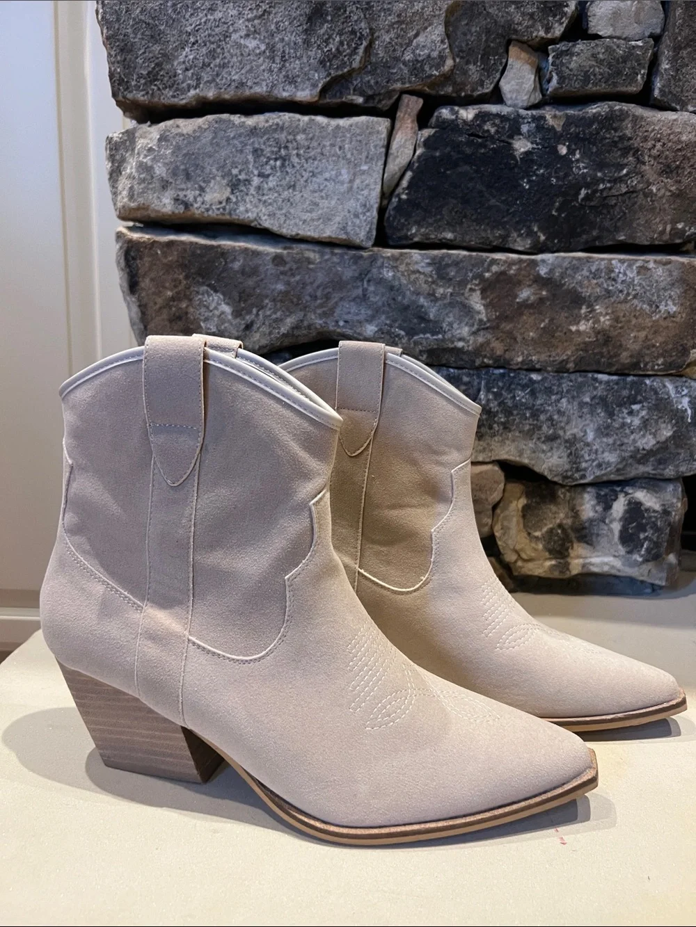 Light Tan Booties